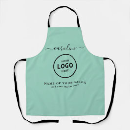  Trendy Modern Salon Logo Apron Schort