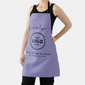  Trendy Modern Salon Logo Apron Schort (Insitu)