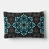 Trendy moderne Blauwgroen chique stijlvolle Girly Etui (Achterkant)