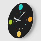 Trendy moderne decorator wanddeclokken grote klok (Hoek)