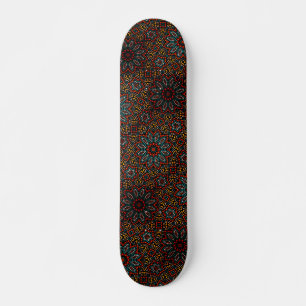 Trendy Moderne Dot Art Mandala Patroon Skateboard