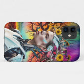 Trendy moderne kleurrijke Android-boom Case-Mate iPhone Case (Achterkant (horizontaal))