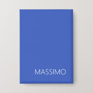 Trendy Moderne Minimalistische Professionele Naam Button