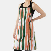 Trendy moderne strepen schort (Insitu)