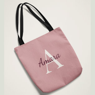 Trendy Monogram Amara Theeroos & Bes Custom Draagtas
