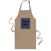 Trendy Monogram en Chef's NAME die geweldig eten m