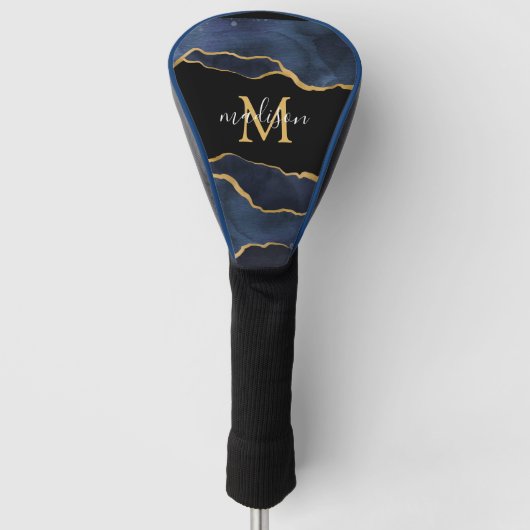 Trendy Monogram Golfheadcover (Voorkant)