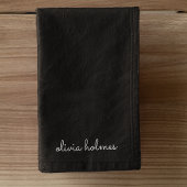 Trendy Monogram | Name de script noir moderne