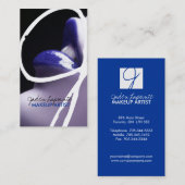 Trendy Monogram Visitekaartjes (Voorkant / Achterkant)