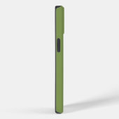 Trendy Moss Green Achtergrond Kleur deze Case-Mate iPhone Case (Achterkant / Rechts)