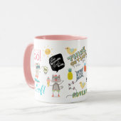 Trendy MOTIVATIONAL Mug Encouragement Graduation (Devant gauche)