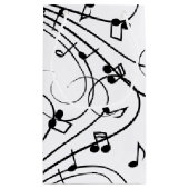 Trendy Music Design Klein Cadeauzakje (Achterkant)