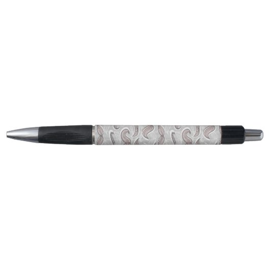 Trendy Mustache Pattern Pen (Voorkant)