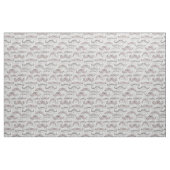Trendy Mustache Pattern Stof (Fat Quarter)