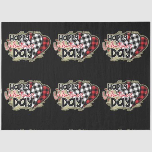 Trendy My Valentijnsdag Long Tissuepapier (Voorkant)