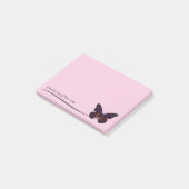 Trendy Natuur Butterfly Business Kantoor Post-it® Notes (Schuin)