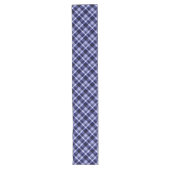 Trendy Navy Blue Pset Pattern Large Table Runner Lange Tafelloper (Voorkant)