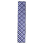 Trendy Navy Blue Pset Pattern Medium Table Runner Medium Tafelloper (Voorkant)