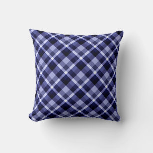Trendy Navy Blue Pset Pattern Sierkussen