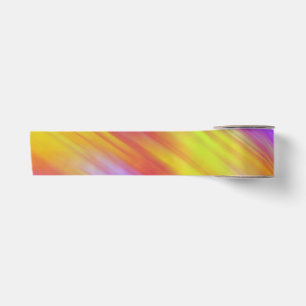 Trendy Neon Helder Rood Roze Geel Abstract Lint