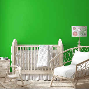 Trendy Neon Lime Green Solid Color   Elegant Behang