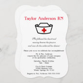 Trendy Nursing School Afstuderen Aankondiging (Voorkant / Achterkant)