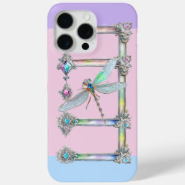 Trendy Opalescent Dragonfly iPhone 15 Pro Max Hoes