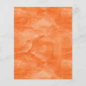 Trendy Oranje Dog Grooming Flyer - (Achterkant)