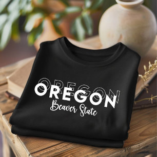 Trendy Oregon Beaver State T-shirt