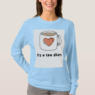 Trendy overhemd met volle mouw t-shirt