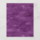 Trendy Paarse Dog Silhouette Dog Walker Flyer (Achterkant)