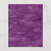 Trendy Paarse Dog Silhouette Dog Walker Flyer (Achterkant)