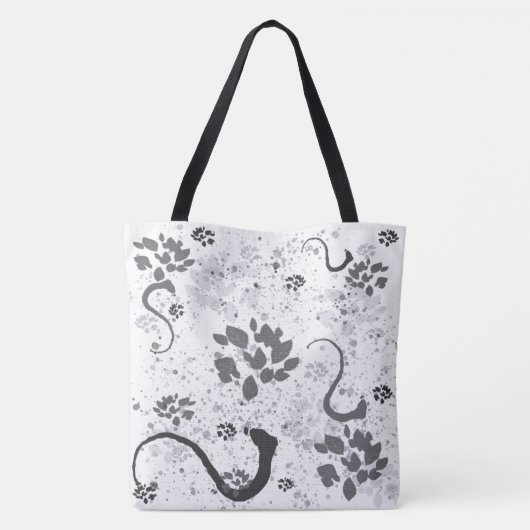 Trendy Paint Monogrammed Canvas tas (Achterkant)