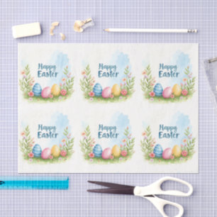 Trendy Pasen Eieren Mooie Collectie Tissuepapier