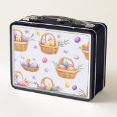 Trendy Pasen Patroon lunchbox (Achterkant)