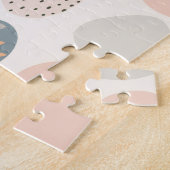 Trendy Pastel Easter Photo Puzzle | Personalized (Côté)