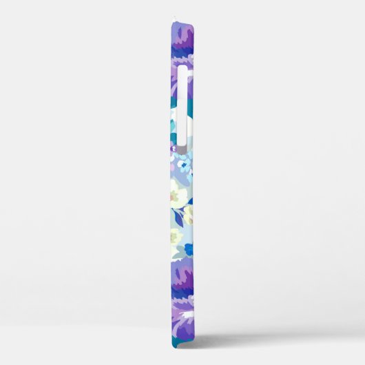 Trendy Pastel Waterverven Flowers Pattern Case-Mate iPhone Case (Achterkant / Links)