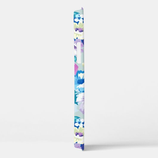Trendy Pastel Waterverven Flowers Pattern Case-Mate iPhone Case (Achterkant / Rechts)