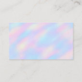 Trendy Pastry Chef Bakery Cake Visitekaartjes (Achterkant)