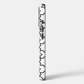Trendy Patroon Design in zwart-wit Case-Mate iPhone Case (Achterkant / Links)