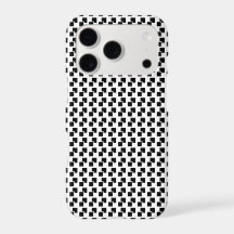 Trendy patroonontwerp in zwart en wit