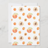 Trendy Peach Fuzz Grateful Vibes Afstuderen Bedankkaart (Achterkant)