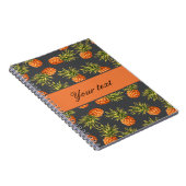 Trendy Personalized Pineapple Notitieboek (Rechterzijde)
