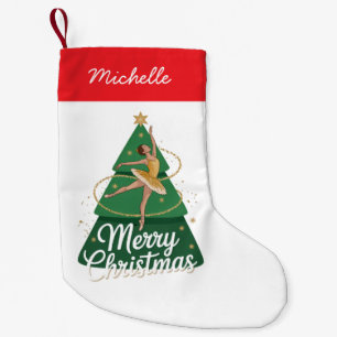 Trendy Persoonlijke Ballerina Kerstboom Kleine Kerstsok