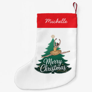Trendy Persoonlijke Ballerina Kerstboom Kleine Kerstsok