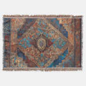 Trendy Perzisch Mooi Oud Patroon Collectie Deken (Voorkant)