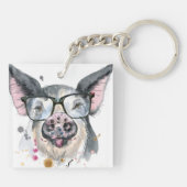 Trendy Pig Sleutelhanger (Achterkant)