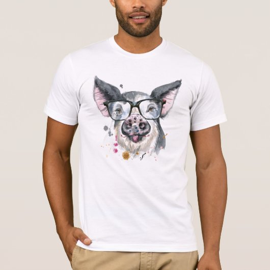 Trendy Pig T-shirt (Voorkant)