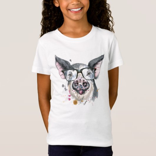 Trendy Pig T-shirt (Voorkant)