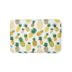 Trendy Pineapple Pattern Badmat